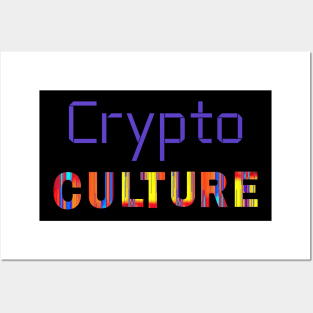 Cryptocurrency Culture Posters and Art